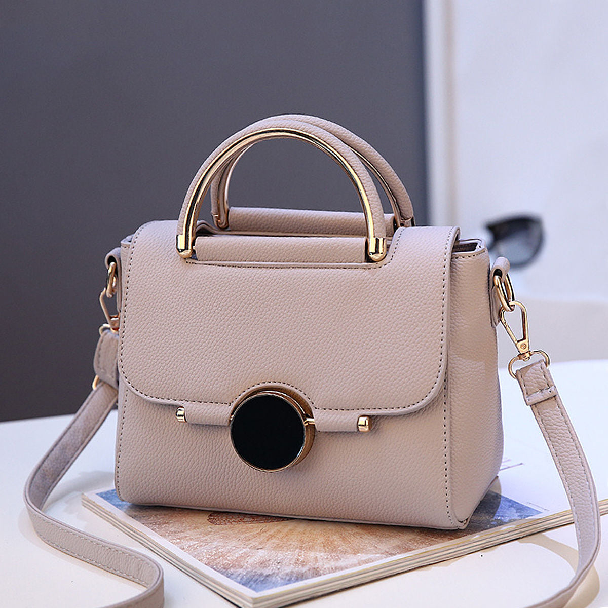 Borsa A Tracolla Hobo NICOLE & DORIS – Pelle PU Morbida, Multi-tasche, 26x23x12 Cm, Elegante Per Anziane